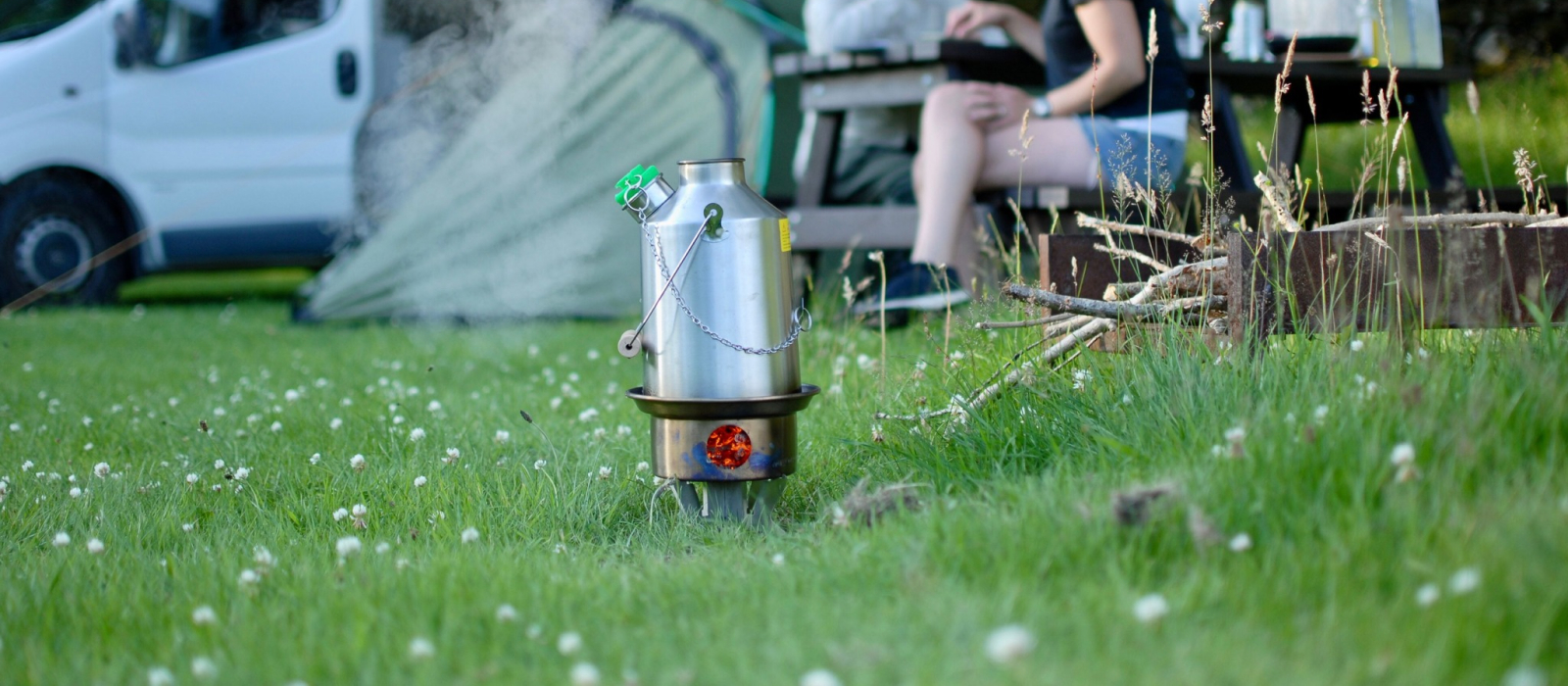 Small 'Trekker' SST Kettle - Camping Kettle & Stove