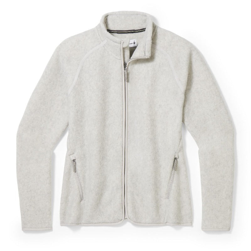The North Face Women's Crescent Knit Jacket Full Zip Gray Medium Sweater  Fleece