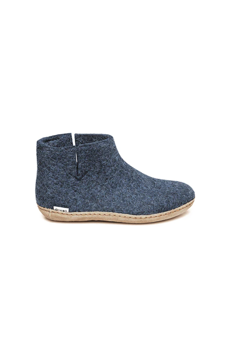 Glerups Boot - Leather - Denim