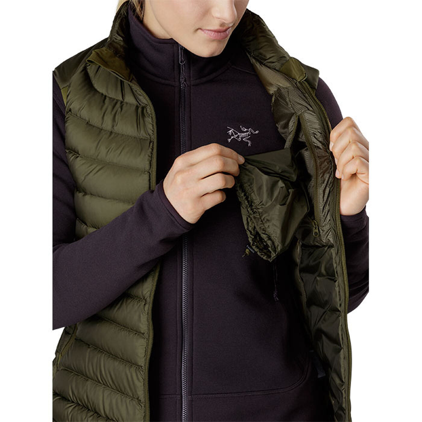 Arcteryx cerium outlet lt vest womens