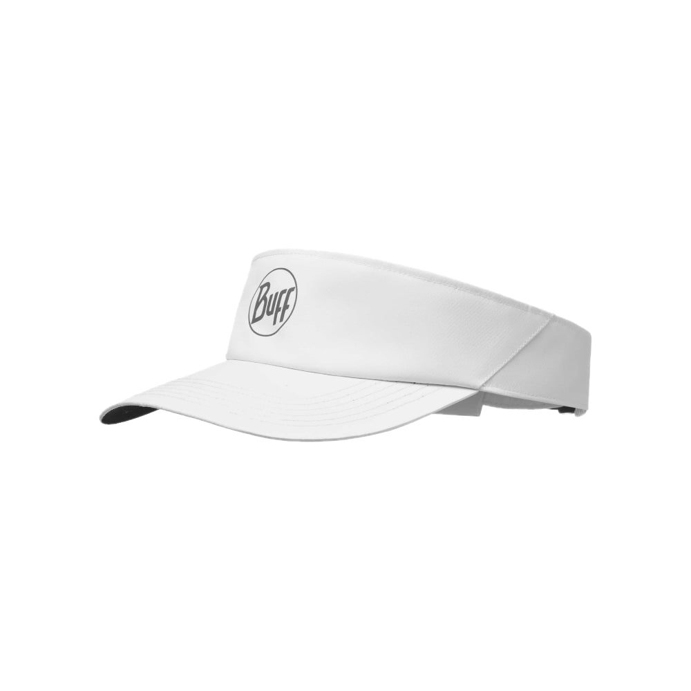 Buff Reflective Visor white