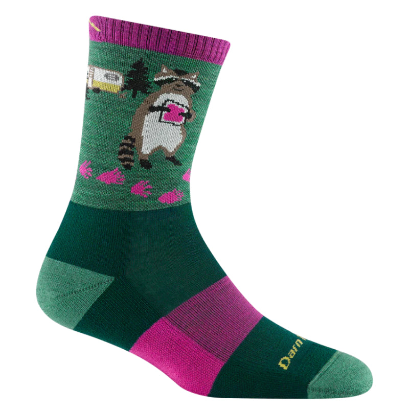 Darn Tough Women's Critter Club Micro Crew Lightweight with Cushion Sock