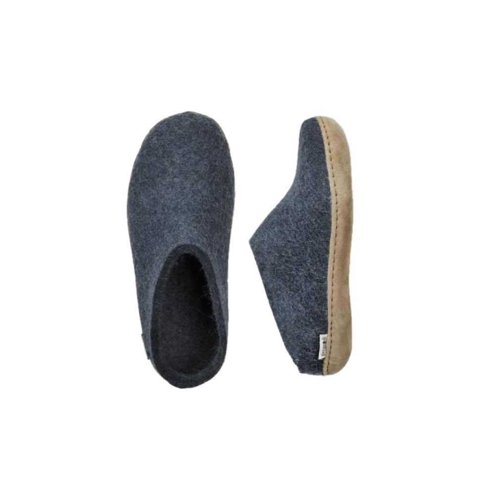 Glerups Slip-On - Leather - Denim