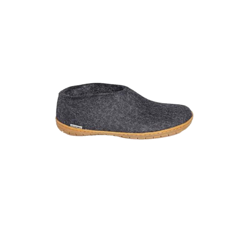 Glerups Shoe - Honey Rubber - Charcoal