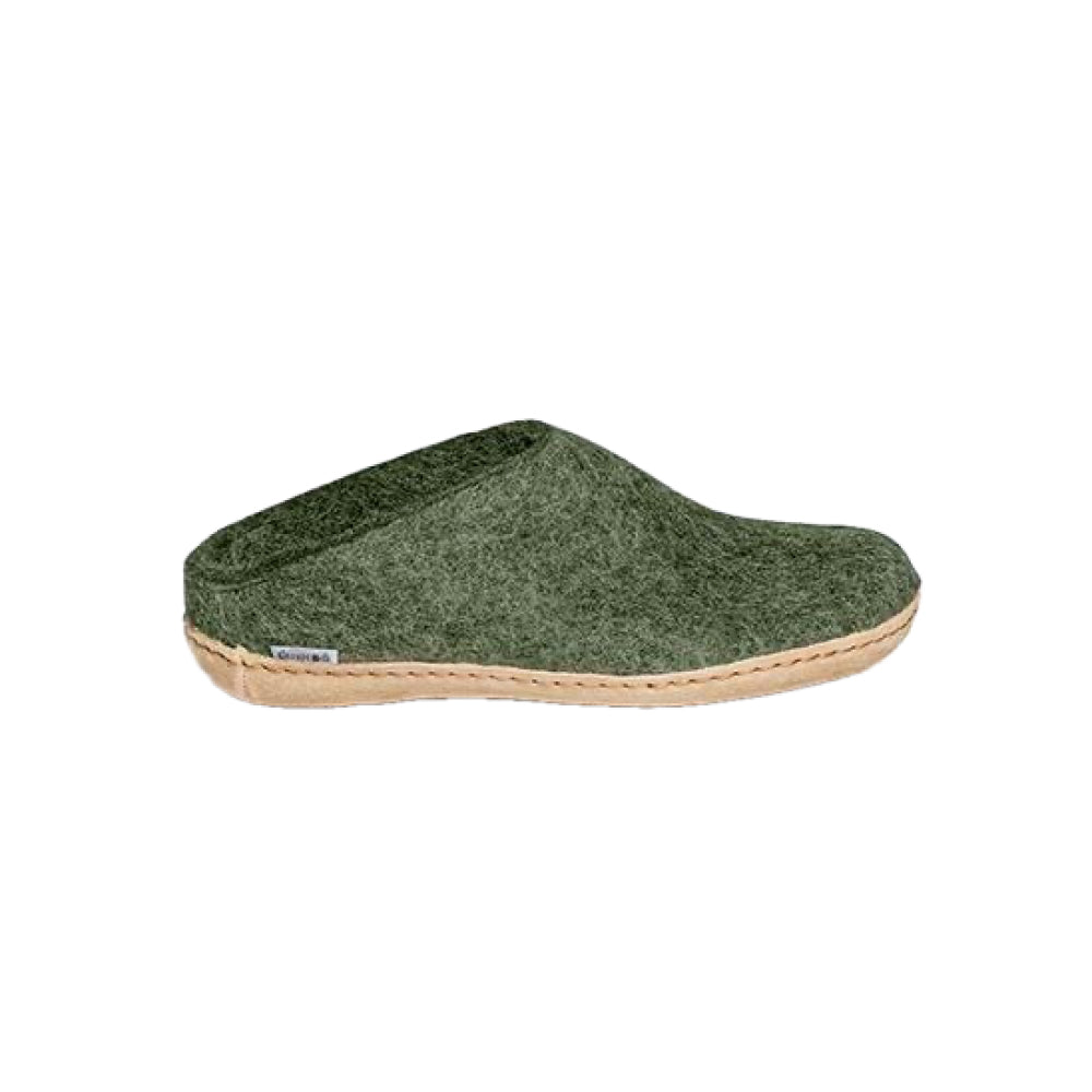 Glerups Slip-On - Leather - Forest