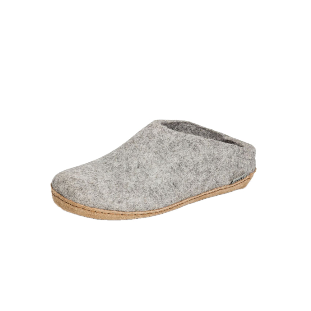 Glerups Slip-On - Leather - Grey