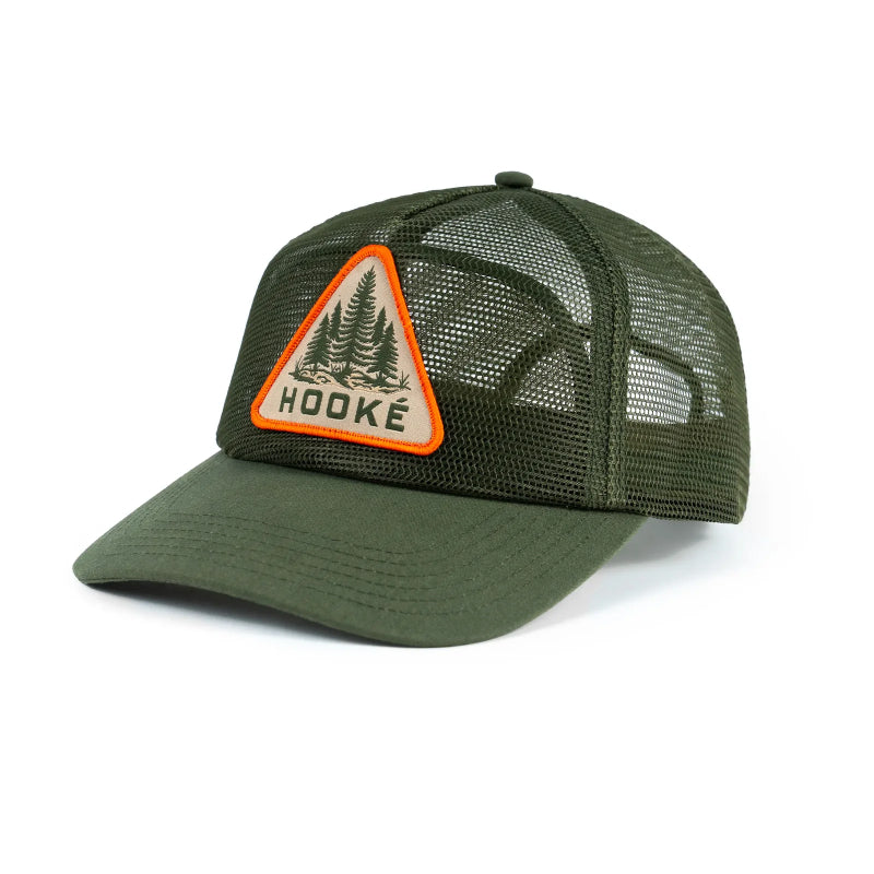 Hooké Pine Trees Full Mesh Trucker Hat