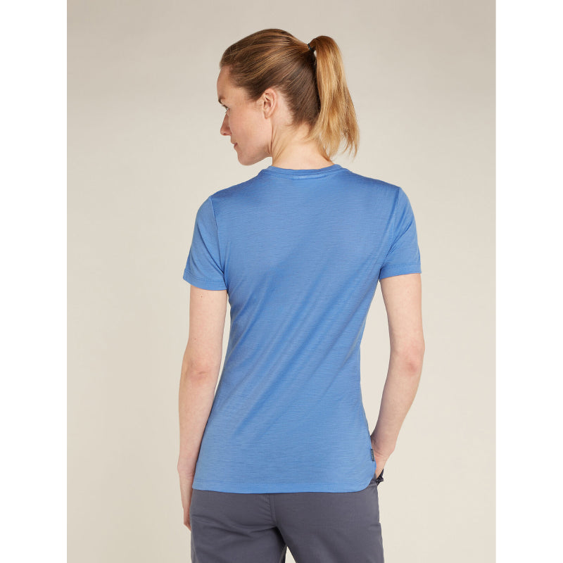 Icebreaker Women's Merino 150 Tech Lite SS Tee Camping Lines