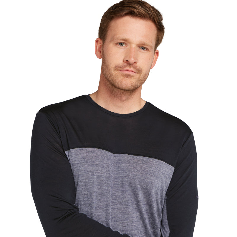 Icebreaker Men Merino 125 Cool-Lite™ Sphere LS Tee Colour Block