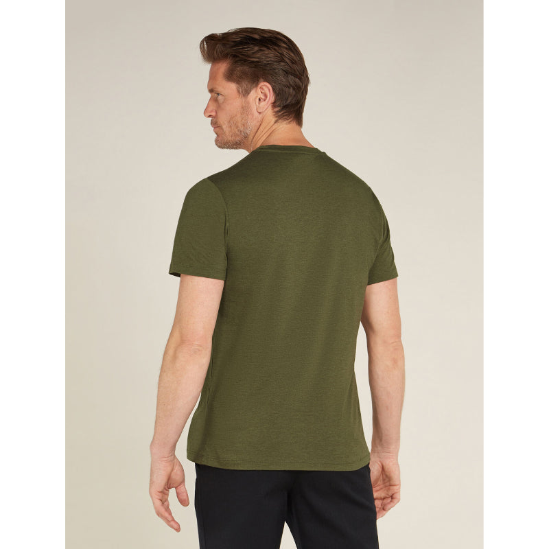 Icebreaker Men's Merino Central Classic SS Tee Tech Head