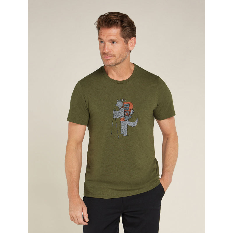 Icebreaker Men's Merino Central Classic SS Tee Tech Head