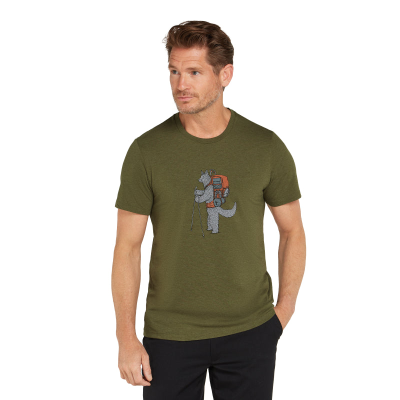 Icebreaker Men's Merino Central Classic SS Tee Tech Head