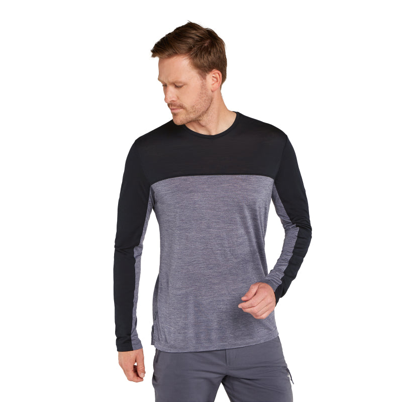 Icebreaker Men Merino 125 Cool-Lite™ Sphere LS Tee Colour Block