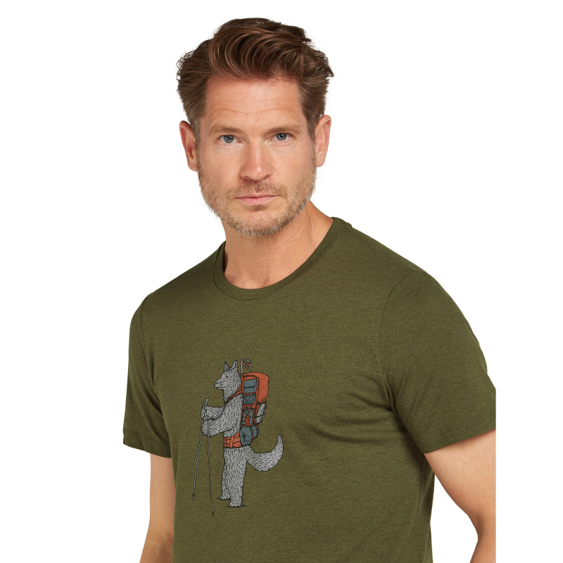 Icebreaker Men's Merino Central Classic SS Tee Tech Head