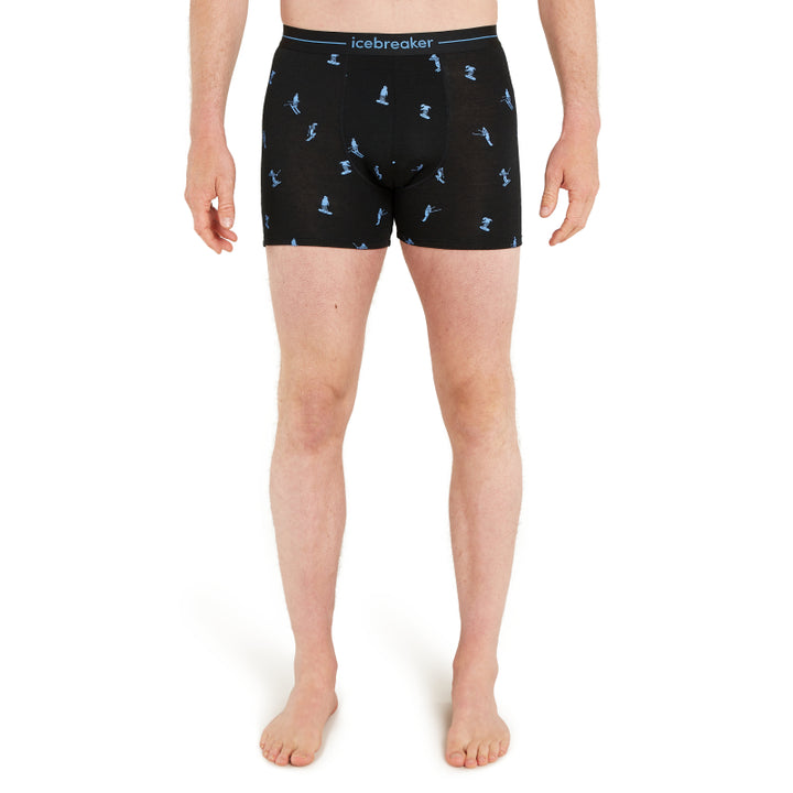 Icebreaker Men's Merino Anatomica Boxers Ski Day