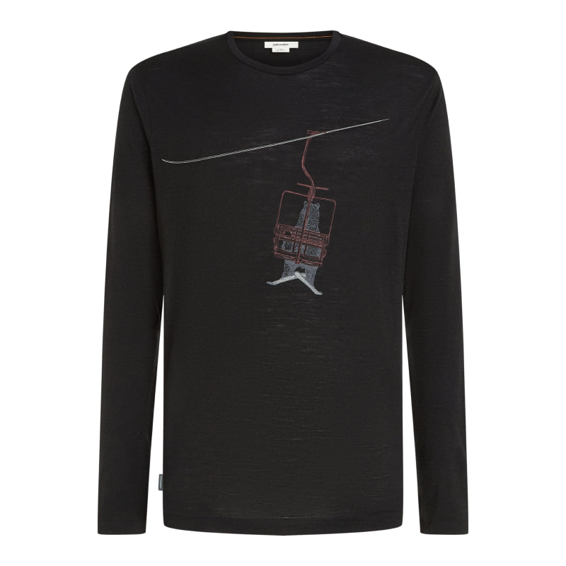 Icebreaker Men's Merino 150 Tech Lite LS Tee Bear Lift