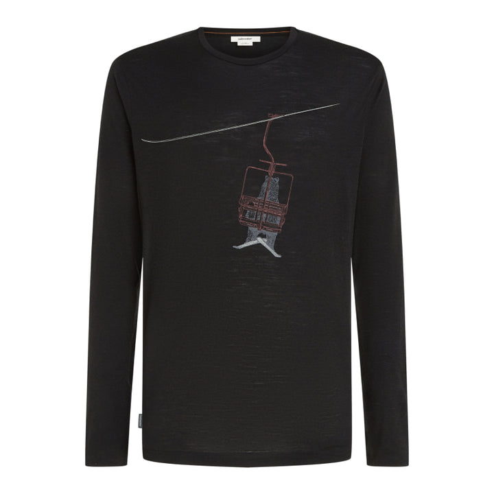 Icebreaker Men's Merino 150 Tech Lite LS Tee Bear Lift