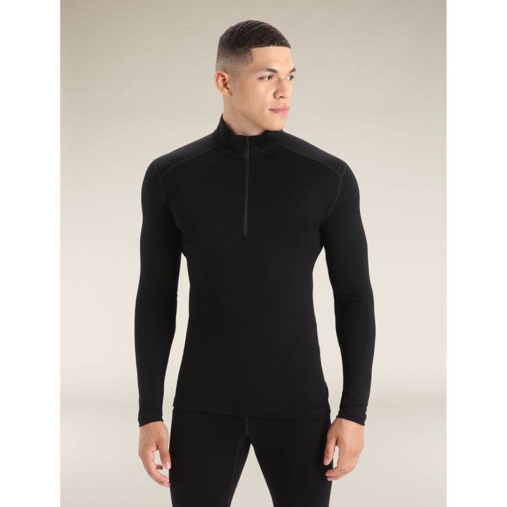 Icebreaker Men's Merino 260 Tech Long Sleeve Half Zip Thermal Top