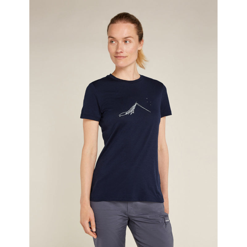 Ice Breaker Women's Merino 150 Tech Lite SS Tee Southern Constellation