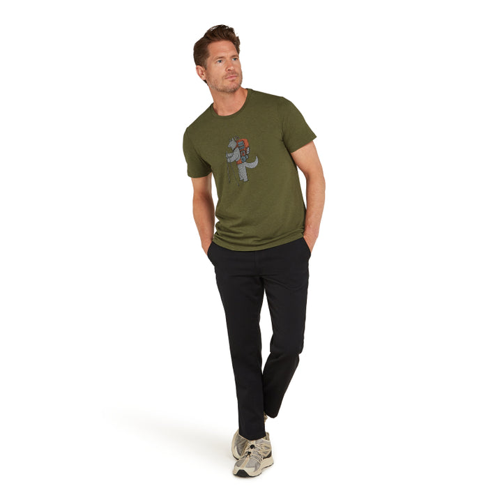 Icebreaker Men's Merino Central Classic SS Tee Tech Head