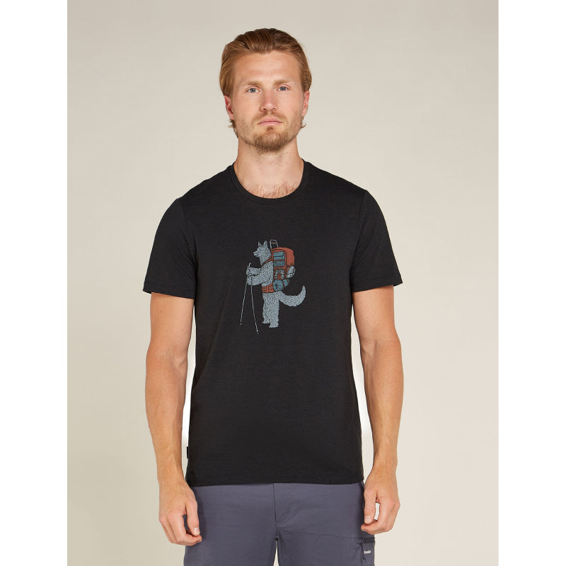 Icebreaker Men's Merino Central Classic SS Tee Tech Head