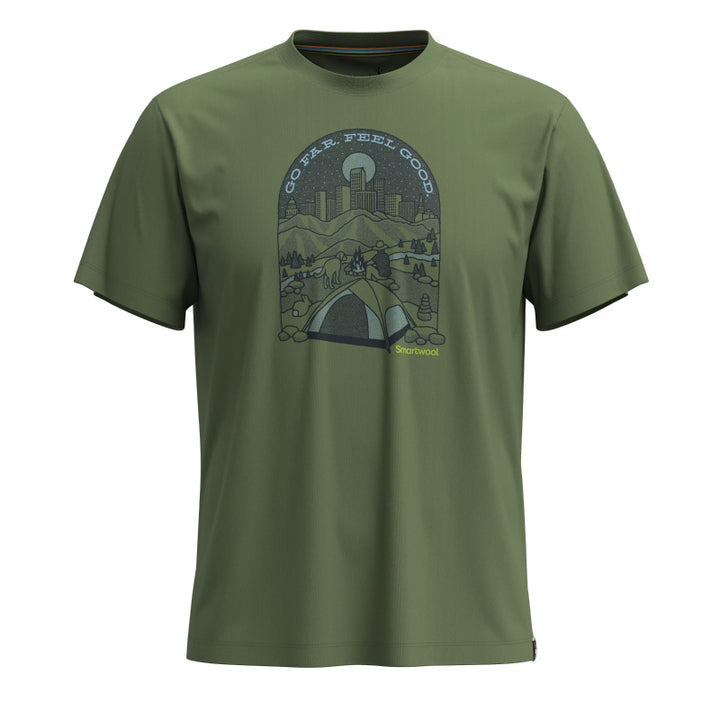 T-shirt graphique Smartwool Streets to Peaks à manches courtes