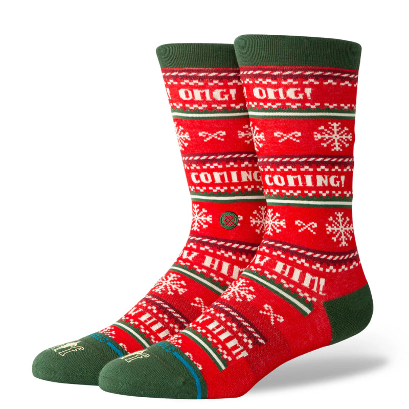 Stance X Elf I Know Him Crew Socks