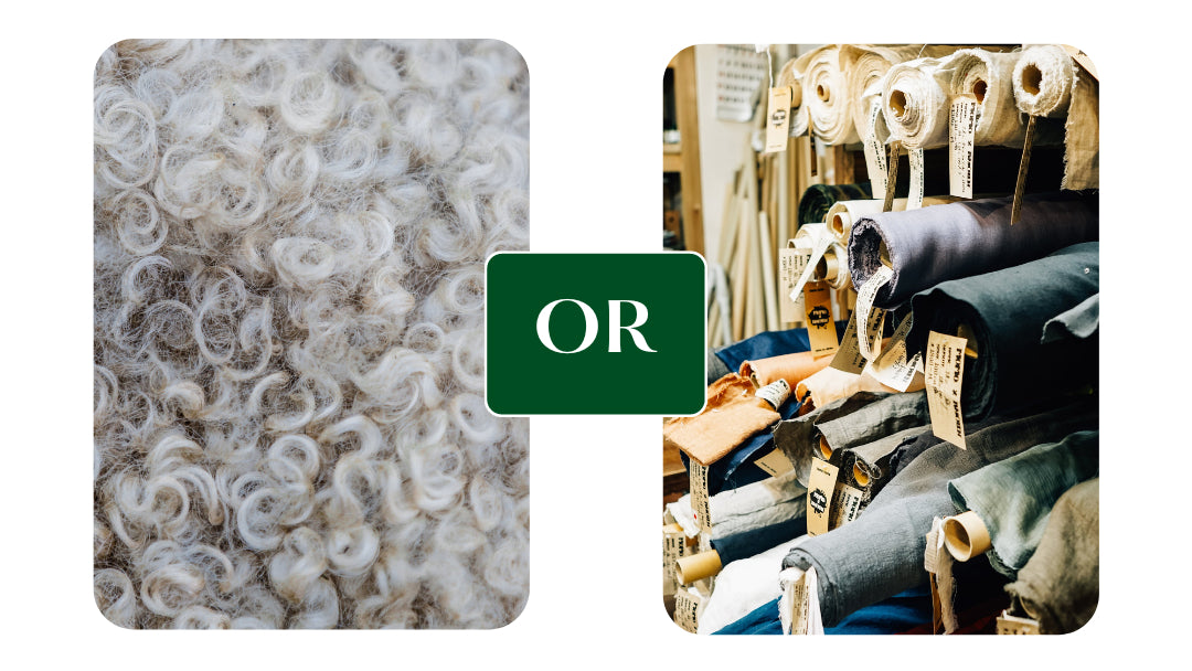 Merino wool shop vs synthetic