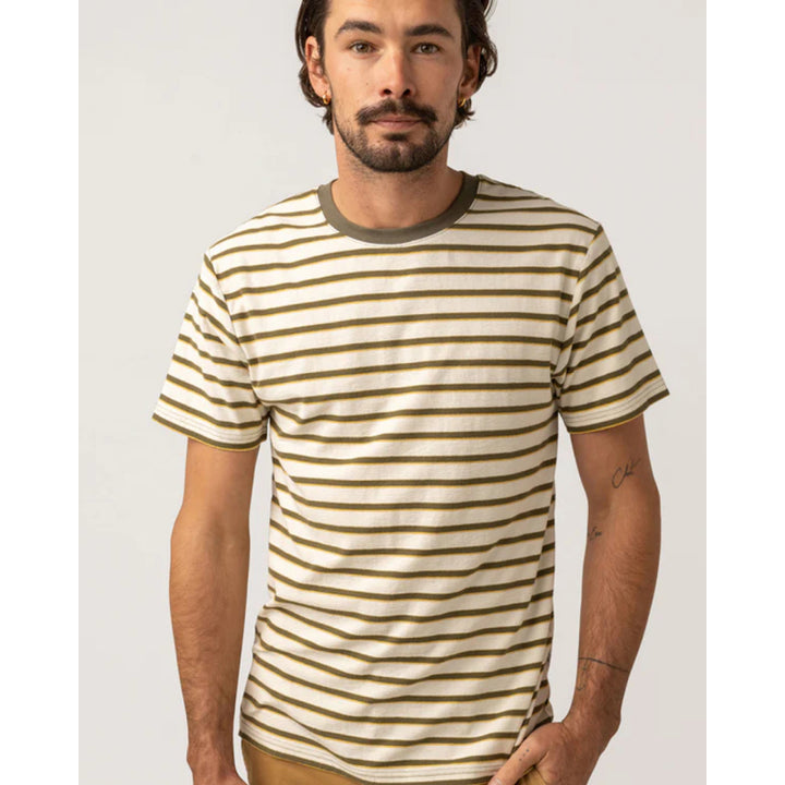 Rhythm Everyday Stripe Short Sleeve T-Shirt