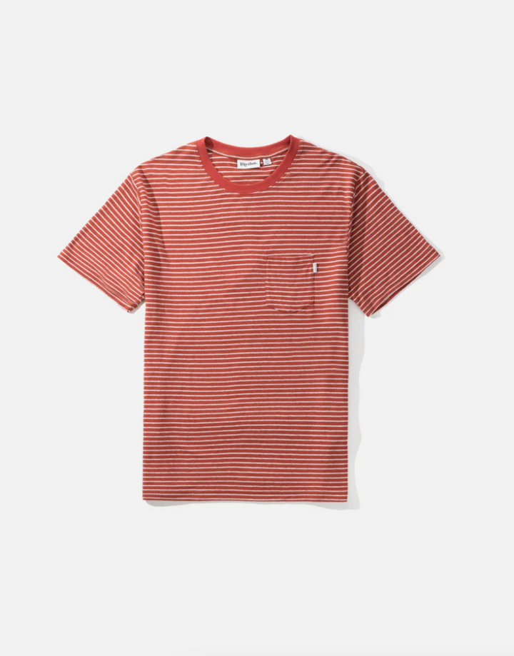 Rhythm Linen Stripe SS T-SHirt