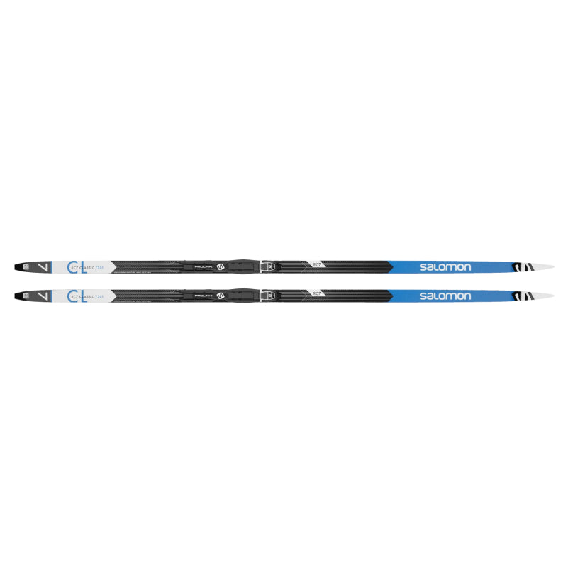 Salomon RC7 waxable skis Plus Prolink Access CL Bindings