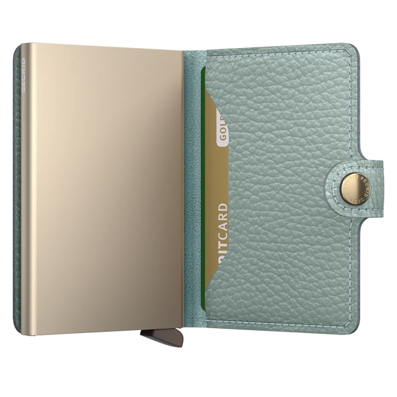 Secrid Miniwallet - Pebble Sea Green