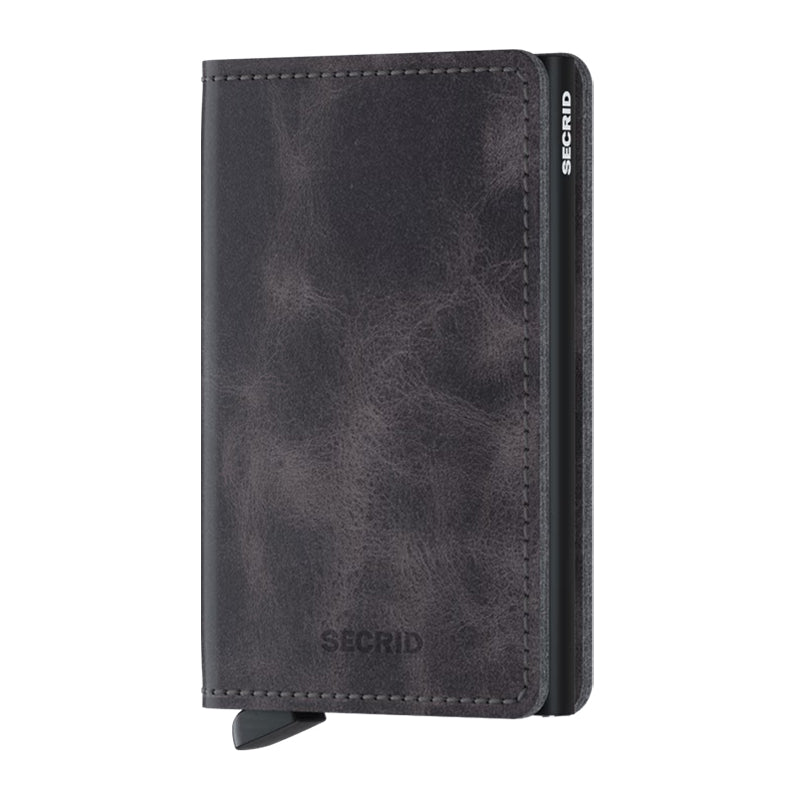 Secrid Slimwallet Vintage Grey Black