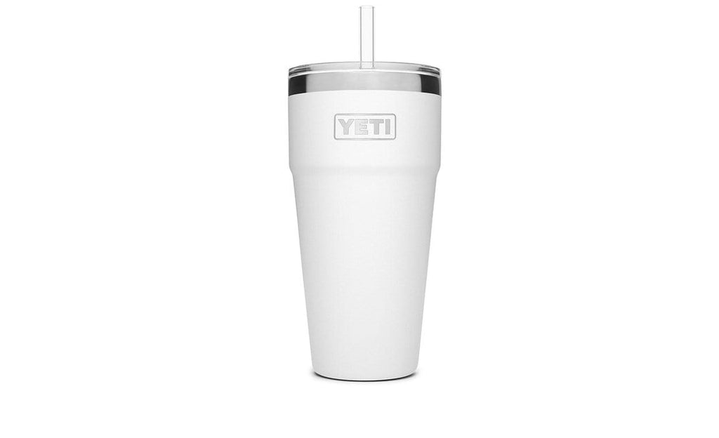 YETI 26 oz Rambler Stackable Cup With Straw Lid - 21071501165