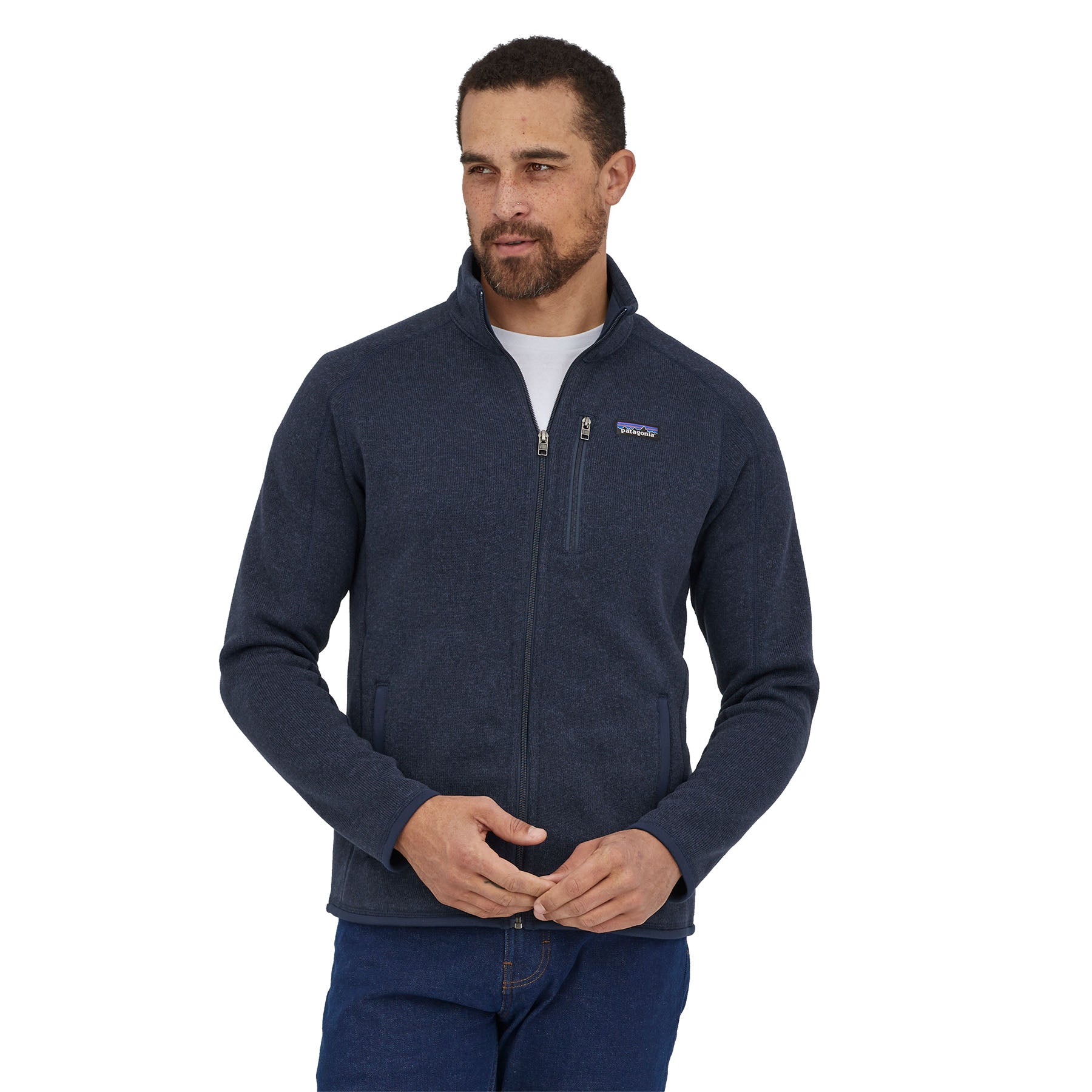 Patagonia zip up sales better sweater